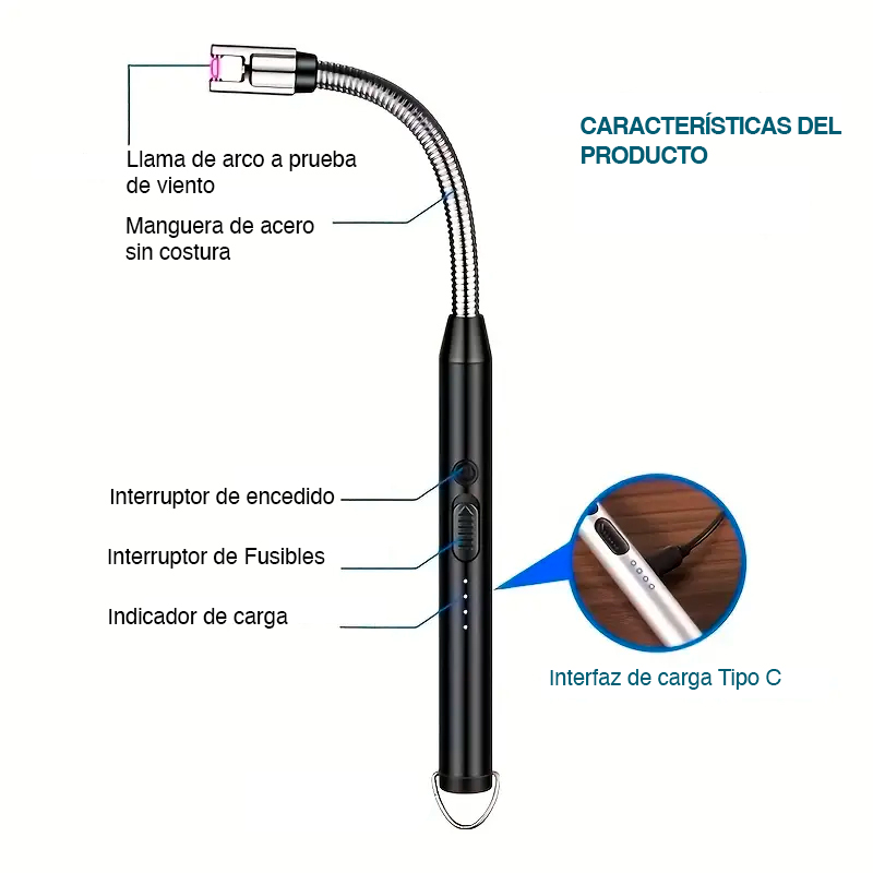 Encendedor Eléctrico Vista 3